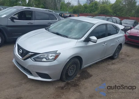 2018 Nissan Sentra S из США, поврежденный, VIN 3N1AB7AP2JY299858